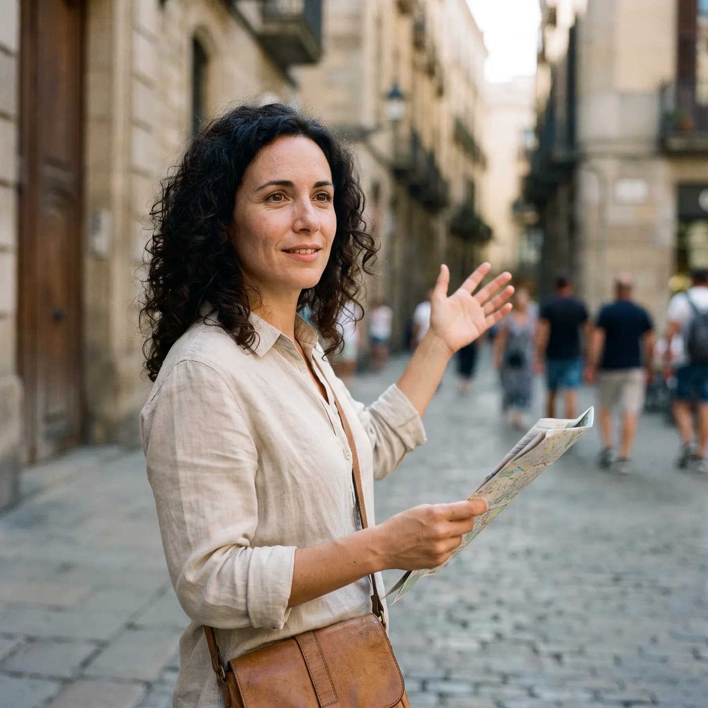 Retrato de Laura García